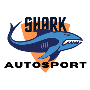 Logo per rivenditore auto sportive logo shark autosport